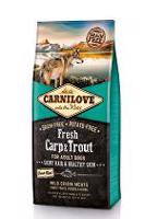 Carnilove Dog Fresh Carp & Trout for Adult 12kg sleva
