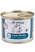 All Animals CAT losos kousky 200g + Množstevní sleva