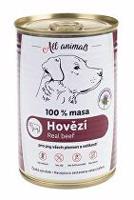 All Animals DOG hovězí mleté 400g + Množstevní sleva