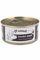 All Animals DOG hovězí steak 100g + Množstevní sleva