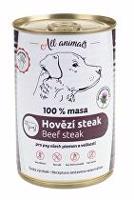 All Animals DOG hovězí steak 400g + Množstevní sleva