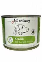 All Animals DOG králík mletý 200g + Množstevní sleva