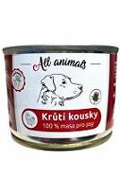 All Animals DOG Krůtí kousky 200g + Množstevní sleva