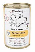 All Animals DOG kuřecí kousky 400g + Množstevní sleva