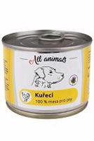 All Animals DOG kuřecí mleté 200g + Množstevní sleva