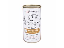 All Animals DOG kuřecí mleté s rýží 1200g