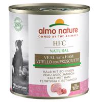 Almo Nature HFC 24 x 280 g / 290 g - Telecí se šunkou (290 g)