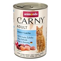 animonda Carny Adult kuřecí maso + losos 400g konzervy 24x400g