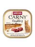 ANIMONDA CARNY Country Adult krůta, hovězí, jelen, paštika pro kočky 100 g