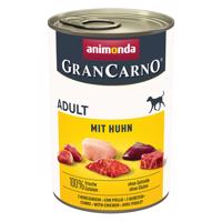 animonda GranCarno Adult s drůbežími srdci 12 × 400 g