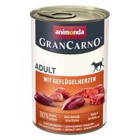 Animonda GranCarno Adult s drůbežími srdci 24x400g