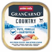 animonda GranCarno Country krůta, pstruh + brambory 22 × 150 g