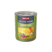 Animonda GranCarno KUŘE+ŠPENÁT, MALINY, DÝŇOVÁ SEMÍNKA 24x800g