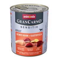 Animonda Grancarno Sensitiv kuřecí maso a brambory 12× 800 g