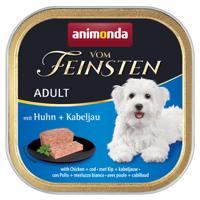 Animonda Vom Feinsten Adult kuře a treska 22x150g