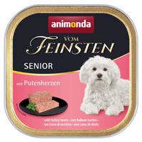 Animonda Vom Feinsten Senior krůtí srdce 22x150g