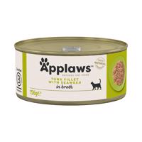 Applaws konzervy 6 x 156 g - 5 + 1 zdarma - Tuňák & mořské řasy