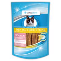 bogadent DENTAL FIBRE STICKS losos pro kočky 3 × 50 g