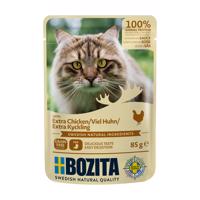 Bozita kousky v omáčce 12 kapsiček (12 x 85 g) - spousta kuřecího