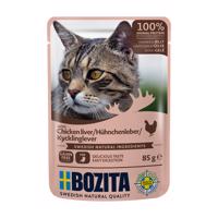 Bozita kousky v omáčce nebo želé kapsičky, 12 x 85 g - 10 % sleva! - kousky v želé kapsička  kuřecí játra