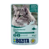 Bozita kousky v omáčce nebo želé kapsičky, 12 x 85 g - 10 % sleva! - kousky v želé kapsička okoun říční