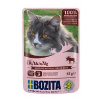 Bozita kousky v omáčce nebo želé kapsičky, 12 x 85 g - 10 % sleva! - kousky v želé kapsička s losem