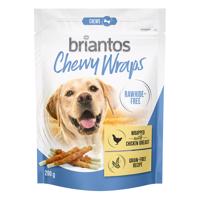 Briantos Chewy Wraps bez syrové kůže - míchané balení kachní + kuřecí (2 x 200 g)