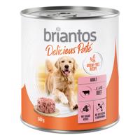 Briantos Delicious Paté 24 x 800 g, 20 + 4 zdarma - hovězí