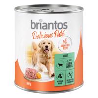 Briantos Delicious Paté 24 x 800 g - jehněčí s mrkví