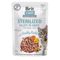 Brit Care Cat Fillets in Gravy with Rabbit Sterilized 12 × 85 g