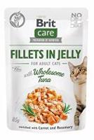 Brit Care Cat Fillets in Jelly with Wholesome Tuna 85g + Množstevní sleva 5 + 1 ZDARMA