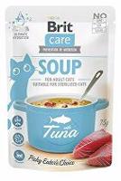 Brit Care Cat Soup with Tuna 75g 5 + 1 ZDARMA