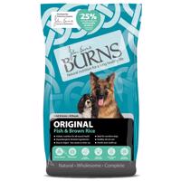 Burns Dog Adult & Senior Original Fish & Brown Rice - Výhodné balení: 2 x 12 kg