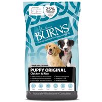 Burns Dog Puppy & Junior Original kuřecí s rýží - Výhodné balení: 2 x 12 kg
