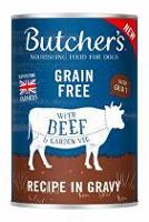 Butcher's Dog Original hovězí v omáčce konz. 400g + Množstevní sleva