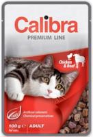 Calibra Cat kapsa Premium Adult Chicken & Beef 100 g