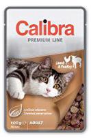 Calibra Cat  kapsa Premium Adult Lamb & Poultry 100g + Množstevní sleva 5 + 1 ZDARMA