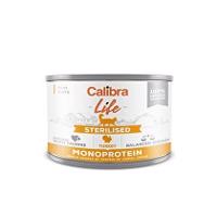 Calibra Cat Life konz.Sterilised Turkey 200g + Množstevní sleva