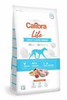 Calibra Dog Life Adult Large Breed Chicken 12kg + malé balení zdarma