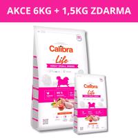 Calibra Dog Life Adult Small Breed Chicken 6kg + 1,5kg ZDARMA