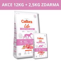 Calibra Dog Life Junior Large Breed Lamb 12kg + 2,5kg ZDARMA