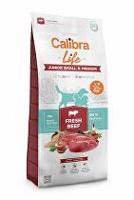 Calibra Dog Life Junior Small&Medium Fresh Beef 12kg + malé balení zdarma