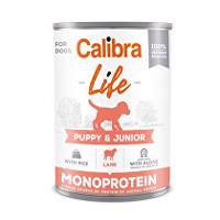 Calibra Dog Life  konz.Puppy&Junior Lamb&rice 400g + Množstevní sleva