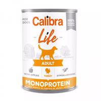 Calibra Dog Life konzerva Adult Turkey with Apples 400g EXPIRACE 2/2024