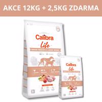 Calibra Dog Life Senior Medium&Large Chicken 12kg + 2,5kg ZDARMA