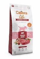 Calibra Dog Life Starter&Puppy Fresh Beef 12kg + malé balení zdarma