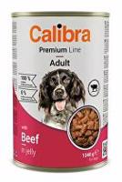 Calibra Dog Premium konz. with Beef 1240g + Množstevní sleva 5 + 1 zdarma