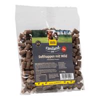 Caniland snacky, 4 balení - 3 + 1 zdarma -  Soft Bites bez obilovin se zvěřinou