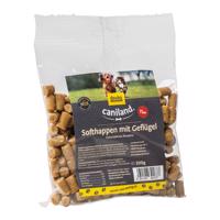 Caniland Soft Bites bez obilovin s drůbežím - výhodné balení: 4 x 200 g