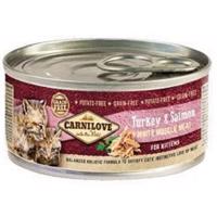 Carnilove white meat turkey+salmon for kittens 100g